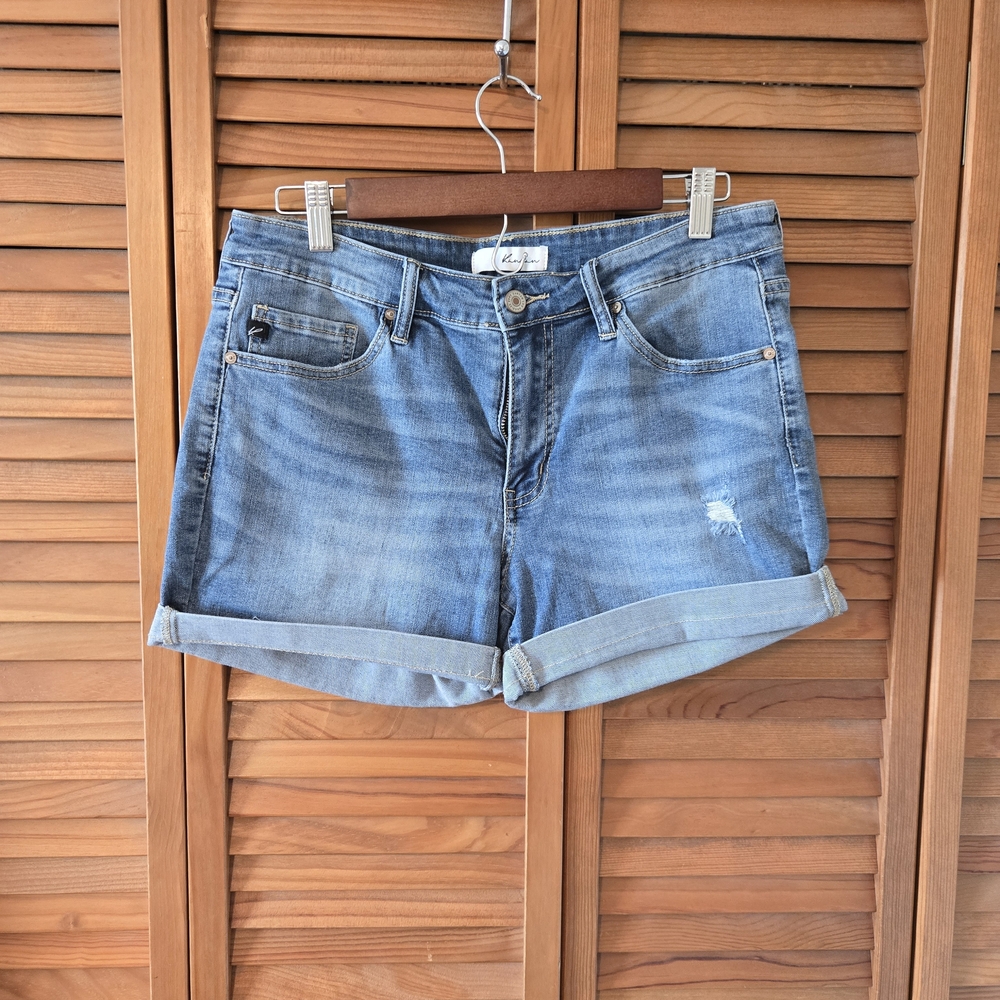 KanCan Classic Blue Denim Shorts